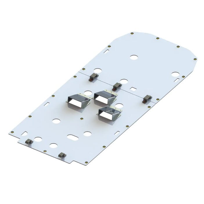 Kawasaki Mule Underbody Skid Plate (4 Pcs) | Pro DX | Diesel Kawasaki Mule Underbody Skid Plate (4 Pcs) | Pro DX | Diesel