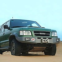 Isuzu Trooper ATL Winch Bumper