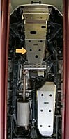 Toyota FJ Cruiser 2010-2014 Gearbox Skid Plate Toyota FJ Cruiser 2010-2014 Gearbox Skid Plate