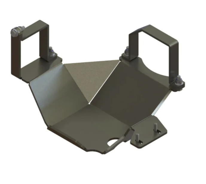 Toyota Land Cruiser 79 Rear Differential Steel Protector Toyota Land Cruiser 79 Rear Differential Steel Protector