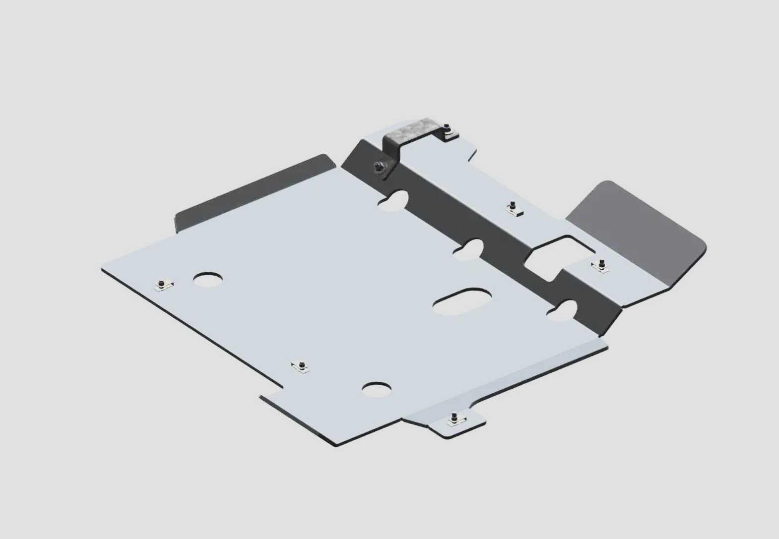 Chevrolet Silverado 1500 Transfer Skid Plate| Crew Cab