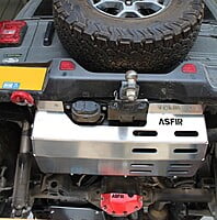 Jeep Wrangler JL Eco-Diesel Urea Tank \ Exhaust Skid Plate | LWB | with Plastic Rear Bumper Jeep Wrangler JL Eco-Diesel Urea Tank \ Exhaust Skid Plate | LWB | with Plastic Rear Bumper