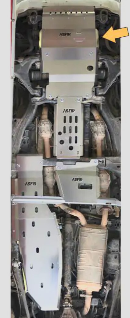 Lexus LX570 Front Skid Plate Lexus LX570 Front Skid Plate