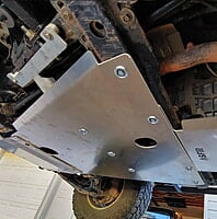 Toyota Land Cruiser 100 Transmission Skid Plate Toyota Land Cruiser 100 Transmission Skid Plate