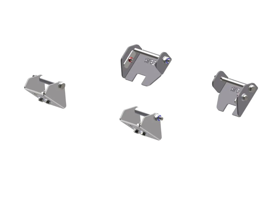 Toyota Land Cruiser Prado 250 Radius Arms Steel Skid Plates (4 Pcs)