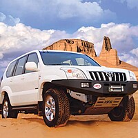 Toyota Land Cruiser 120/125 - VX / Lexus GX470 ATL Winch Bumper | with OEM Fender Flares Toyota Land Cruiser 120/125 - VX / Lexus GX470 ATL Winch Bumper | with OEM Fender Flares