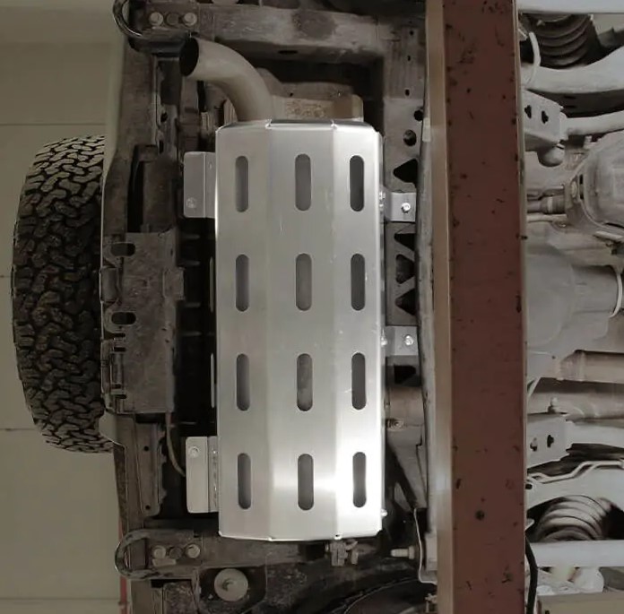 Ford Bronco Exhaust Skid Plate Ford Bronco Exhaust Skid Plate