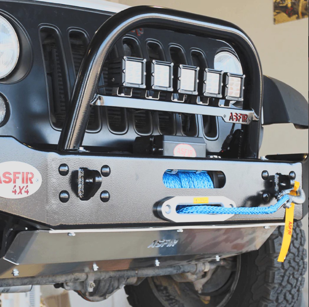 Jeep Wrangler JK Front Bar For ATL Front Bumper Jeep Wrangler JK Front Bar For ATL Front Bumper