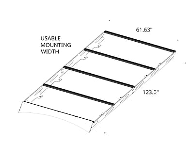 Ford Transit 148" Mid-Roof Rack